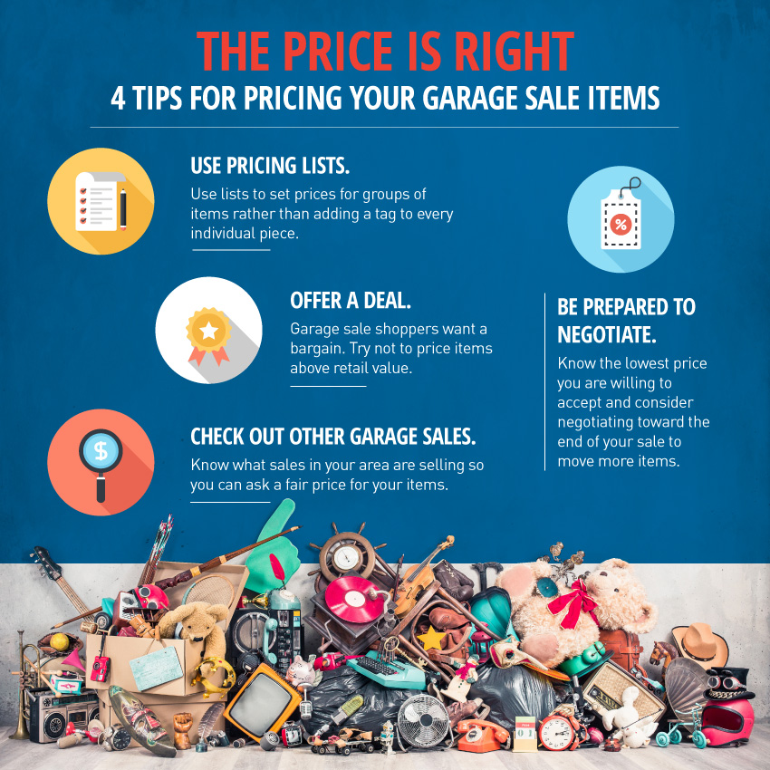 How To Have The Perfect Garage Sale Infographic 